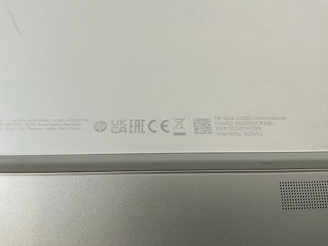 Hp elite c1030 13.5”, core(tm) i7 10th gen, 16 gb ram, 128 gb ssd chromebooks (3x) - afbeelding 17 van  18