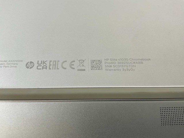 Hp elite c1030 13.5”, core(tm) i7 10th gen, 16 gb ram, 128 gb ssd chromebooks (3x) - afbeelding 21 van  22