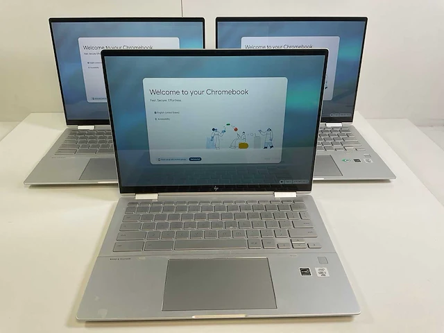 Hp elite c1030 13.5”, core(tm) i7 10th gen, 16 gb ram, 128 gb ssd chromebooks (3x) - afbeelding 1 van  23