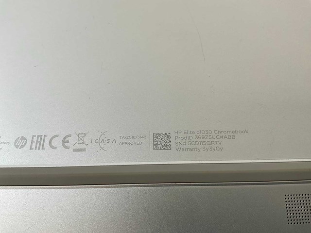 Hp elite c1030 13.5”, core(tm) i7 10th gen, 16 gb ram, 128 gb ssd chromebooks (4x) - afbeelding 7 van  29