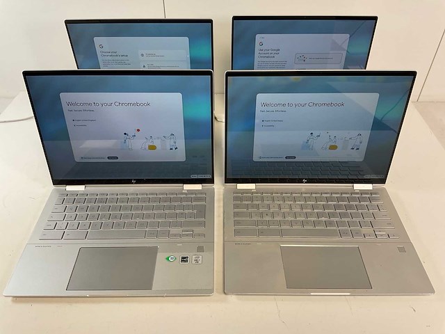Hp elite c1030 13.5”, core(tm) i7 10th gen, 16 gb ram, 128 gb ssd chromebooks (4x) - afbeelding 1 van  29