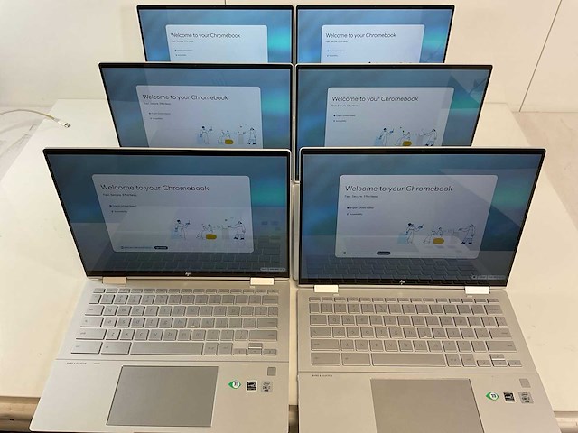 Hp elite c1030 13.5”, core(tm) i7 10th gen, 16 gb ram, 128 gb ssd chromebooks (6x) - afbeelding 2 van  4