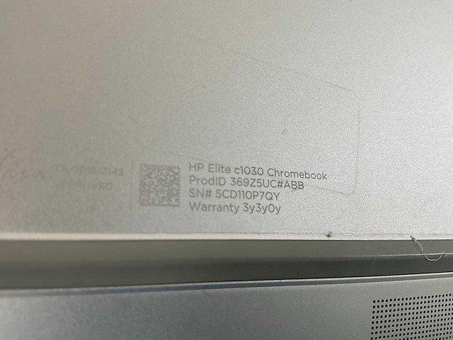 Hp elite c1030 13.5”, core(tm) i7 10th gen, 16 gb ram, 128 gb ssd touchscreen chromebooks (3x) - afbeelding 17 van  17