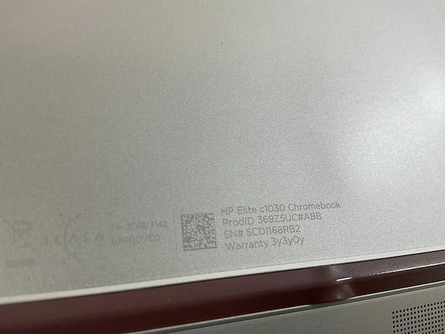 Hp elite c1030 13.5”, core(tm) i7 10th gen, 16 gb ram, 128 gb ssd touchscreen chromebooks (3x) - afbeelding 15 van  22