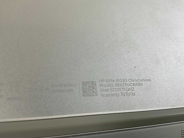 Hp elite c1030 13.5”, core(tm) i7 10th gen, 16 gb ram, 128 gb ssd touchscreen chromebooks (3x) - afbeelding 8 van  23