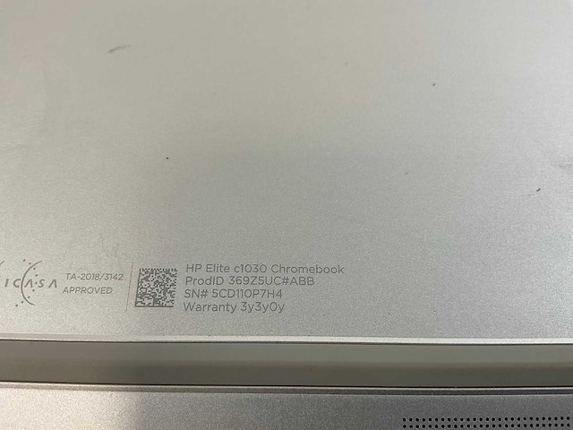 Hp elite c1030 13.5”, core(tm) i7 10th gen, 16 gb ram, 128 gb ssd touchscreen chromebooks (3x) - afbeelding 4 van  12