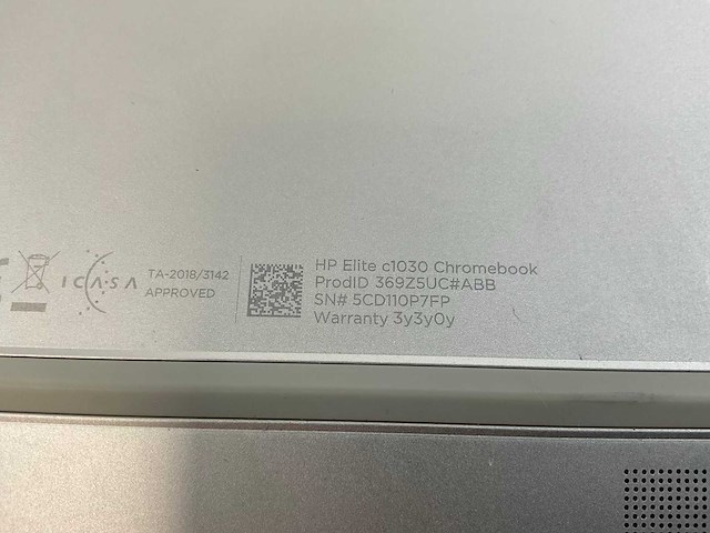 Hp elite c1030 13.5”, core(tm) i7 10th gen, 16 gb ram, 128 gb ssd touchscreen chromebooks (3x) - afbeelding 24 van  24