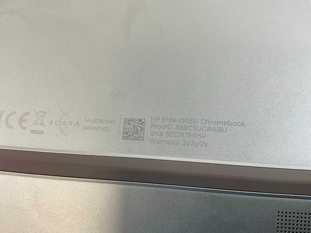 Hp elite c1030 13.5”, core(tm) i7 10th gen, 16 gb ram, 128 gb ssd touchscreen chromebooks (3x) - afbeelding 20 van  20