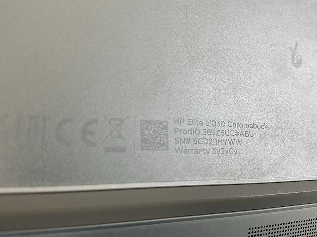 Hp elite c1030 13.5”, core(tm) i7 10th gen, 16 gb ram, 128 gb ssd touchscreen chromebooks (3x) - afbeelding 8 van  23