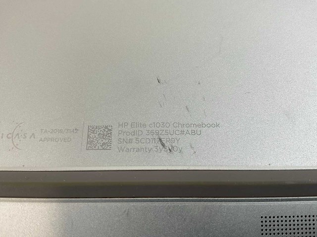 Hp elite c1030 13.5”, core(tm) i7 10th gen, 16 gb ram, 128 gb ssd touchscreen chromebooks (3x) - afbeelding 16 van  23