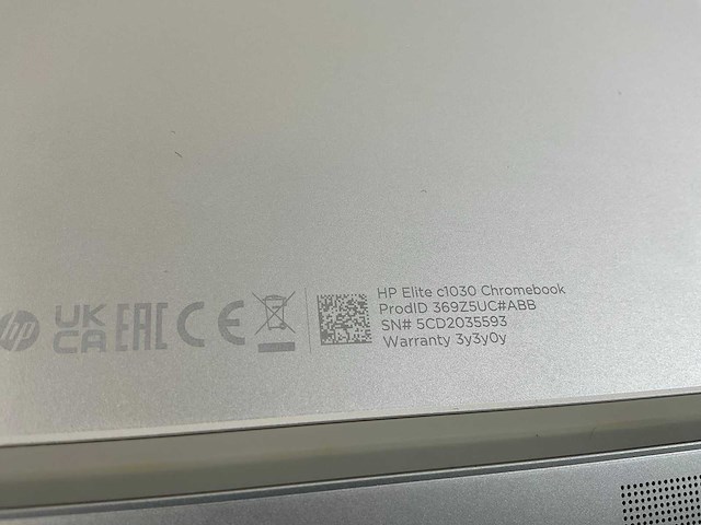 Hp elite c1030 13.5”, core(tm) i7 10th gen, 16 gb ram, 128 gb ssd touchscreen chromebooks (3x) - afbeelding 2 van  6