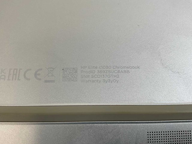 Hp elite c1030 13.5”, core(tm) i7 10th gen, 16 gb ram, 128 gb ssd touchscreen chromebooks (3x) - afbeelding 19 van  20