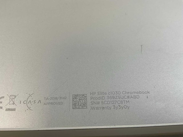 Hp elite c1030 13.5”, core(tm) i7 10th gen, 16 gb ram, 128 gb ssd touchscreen chromebooks (3x) - afbeelding 8 van  23