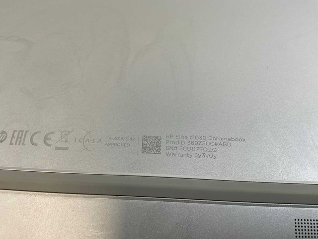 Hp elite c1030 13.5”, core(tm) i7 10th gen, 16 gb ram, 128 gb ssd touchscreen chromebooks (3x) - afbeelding 23 van  23