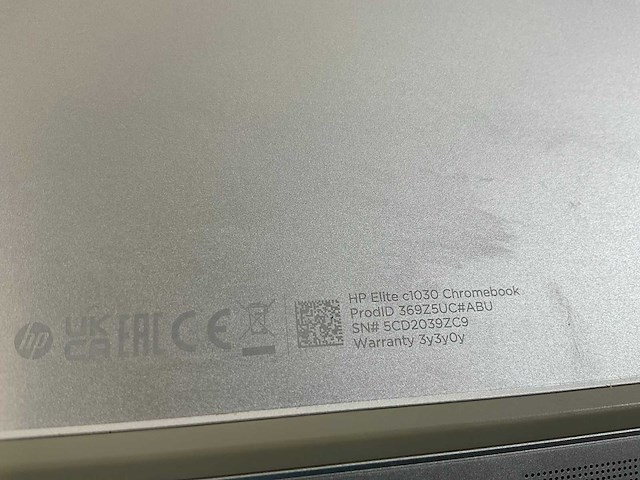 Hp elite c1030 13.5”, core(tm) i7 10th gen, 16 gb ram, 128 gb ssd touchscreen chromebooks (3x) - afbeelding 8 van  23