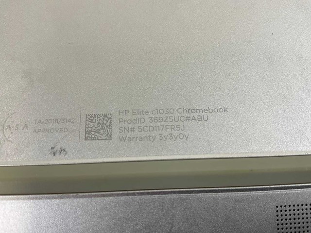 Hp elite c1030 13.5”, core(tm) i7 10th gen, 16 gb ram, 128 gb ssd touchscreen chromebooks (3x) - afbeelding 16 van  23