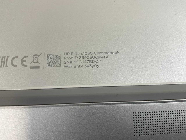 Hp elite c1030 13.5”, core(tm) i7 10th gen, 16 gb ram, 128 gb ssd touchscreen chromebooks (3x) - afbeelding 7 van  22
