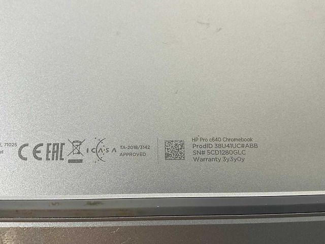 Hp elite c640 14”, core(tm) i5 10th gen, 8 gb ram, 64 gb ssd chromebooks (4x) - afbeelding 25 van  27