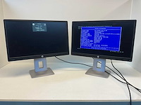 Hp elite display e240 monitor (2x) - afbeelding 1 van  11