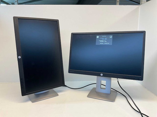 Hp elite display e240 monitor (2x) - afbeelding 4 van  11