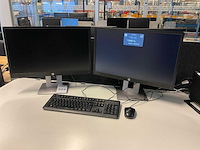 Hp elite display e240 monitor (2x) - afbeelding 2 van  5