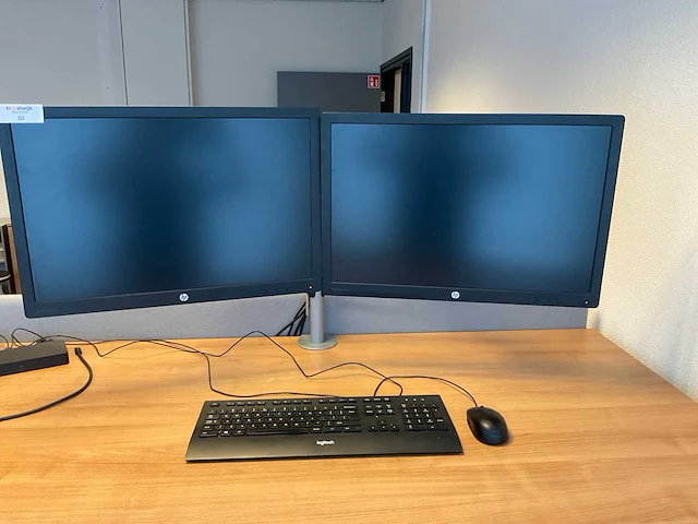 Hp elite display e242 monitor (2x) - afbeelding 2 van  5