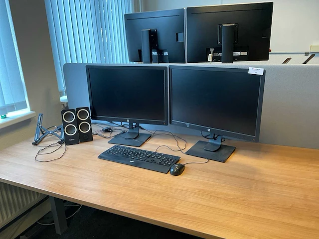 Hp elite display e242 monitor (2x) - afbeelding 1 van  7