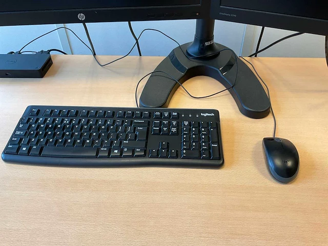 Hp elite display e242 monitor (2x) - afbeelding 2 van  5