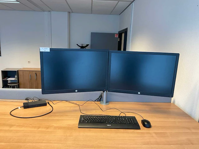 Hp elite display e242 monitor (2x) - afbeelding 1 van  5