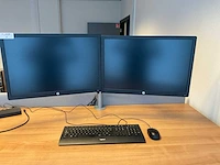 Hp elite display e242 monitor (2x) - afbeelding 2 van  5