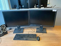 Hp elite display e242 monitor (2x) - afbeelding 2 van  7