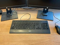 Hp elite display e242 monitor (2x) - afbeelding 3 van  6