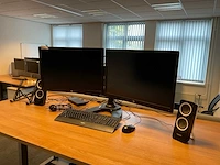 Hp elite display e242 monitor (2x)