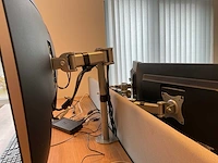 Hp elite display e242 monitor (2x) - afbeelding 4 van  5
