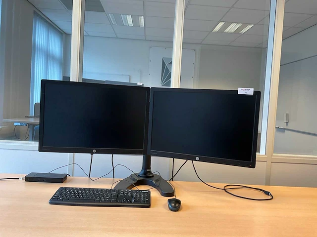 Hp elite display e242 monitor (2x) - afbeelding 1 van  5