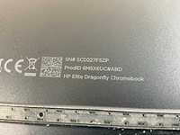Hp elite dragonfly 13.3”, core(tm) i5 12th gen, 16 gb ram, 256 gb ssd touchscreen chromebooks (2x) - afbeelding 8 van  16