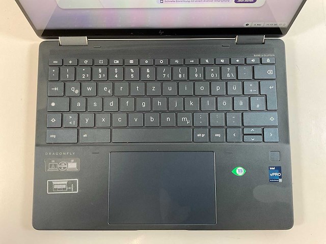 Hp elite dragonfly 13.3”, core(tm) i5 12th gen, 16 gb ram, 256 gb ssd touchscreen chromebooks (2x) - afbeelding 13 van  16