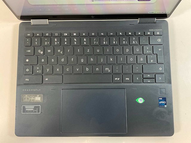 Hp elite dragonfly 13.3”, core(tm) i5 12th gen, 16 gb ram, 256 gb ssd touchscreen chromebooks (2x) - afbeelding 5 van  16