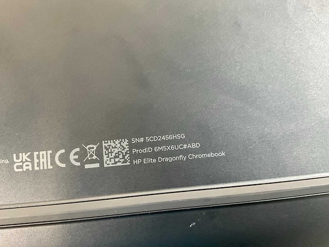 Hp elite dragonfly 13.3”, core(tm) i5 12th gen, 16 gb ram, 256 gb ssd touchscreen chromebooks (2x) - afbeelding 8 van  16