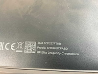Hp elite dragonfly 13.3”, core(tm) i5 12th gen, 16 gb ram, 256 gb ssd touchscreen chromebooks (2x) - afbeelding 16 van  16