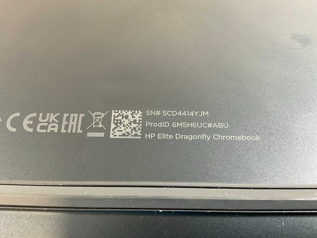 Hp elite dragonfly 13.3”, core(tm) i5 12th gen, 16 gb ram, 256 gb ssd touchscreen chromebooks (2x) - afbeelding 8 van  16