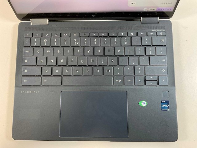 Hp elite dragonfly 13.3”, core(tm) i5 12th gen, 16 gb ram, 256 gb ssd touchscreen chromebooks (2x) - afbeelding 6 van  17