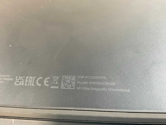 Hp elite dragonfly 13.3”, core(tm) i5 12th gen, 16 gb ram, 256 gb ssd touchscreen chromebooks (2x) - afbeelding 17 van  17
