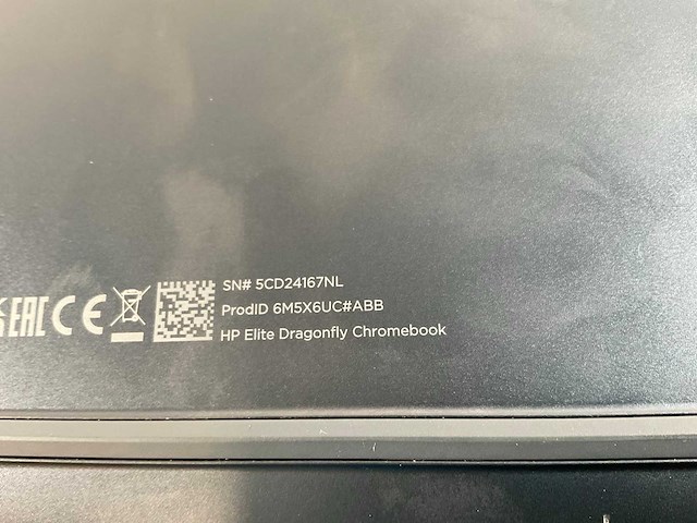 Hp elite dragonfly 13.3”, core(tm) i7 12th gen, 16 gb ram, 256 gb ssd touchscreen chromebooks (2x) - afbeelding 15 van  15