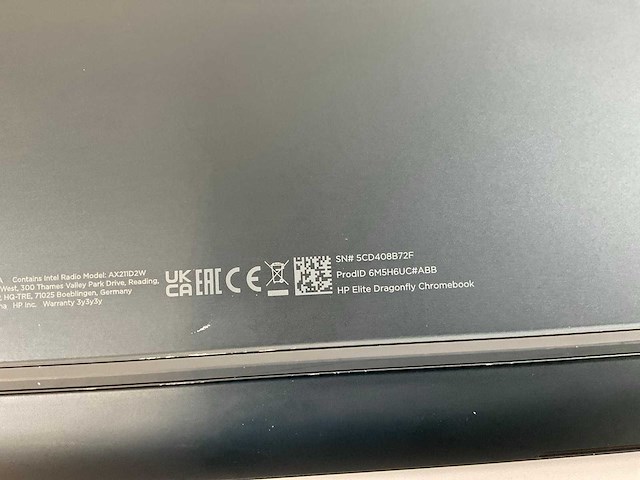 Hp elite dragonfly 13.3”, core(tm) i7 12th gen, 32 gb ram, 512 gb ssd touchscreen chromebooks (2x) - afbeelding 11 van  13