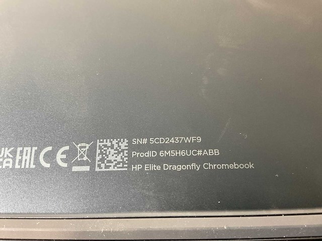 Hp elite dragonfly 13.5”, core i7 12th gen, 32 gb ram, 512 gb ssd touchscreen chromebook - afbeelding 7 van  7