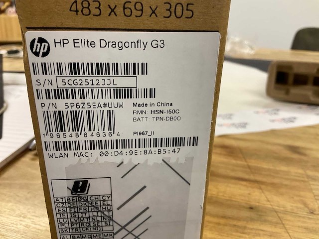 Hp elite dragonfly g3 laptop - afbeelding 4 van  4