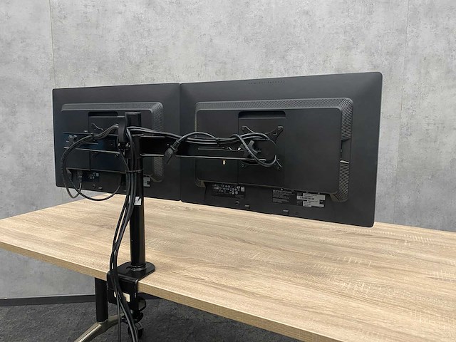 Hp elite e241i - 24" monitoren met monitorarm - dp, dvi, vga - afbeelding 11 van  14