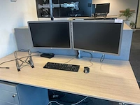 Hp elite e241i monitor (2x) - afbeelding 1 van  7