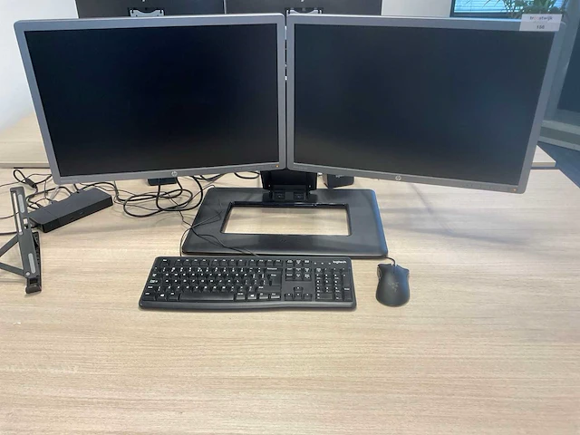 Hp elite e241i monitor (2x) - afbeelding 2 van  7
